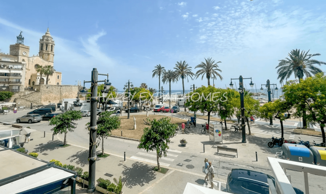 Appartamento fronte mare accanto alla chiesa di Sitges