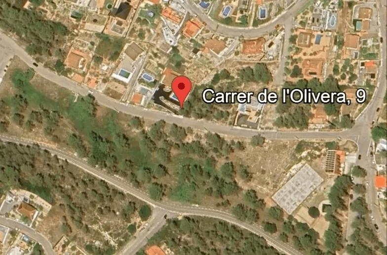 Plot in the Olivella Garraf Park