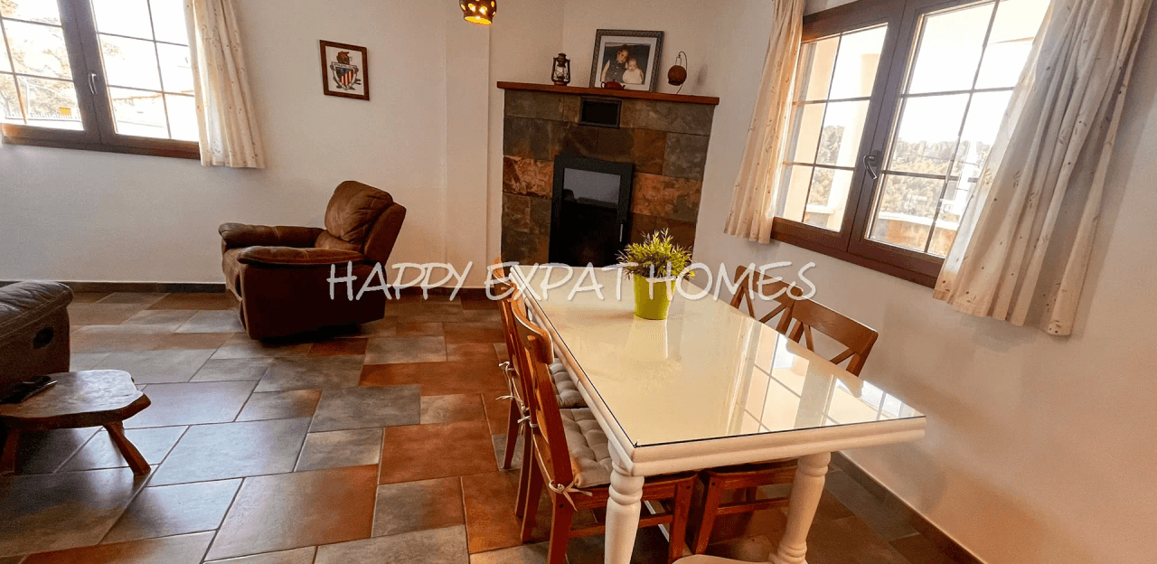 Large duplex house with pool