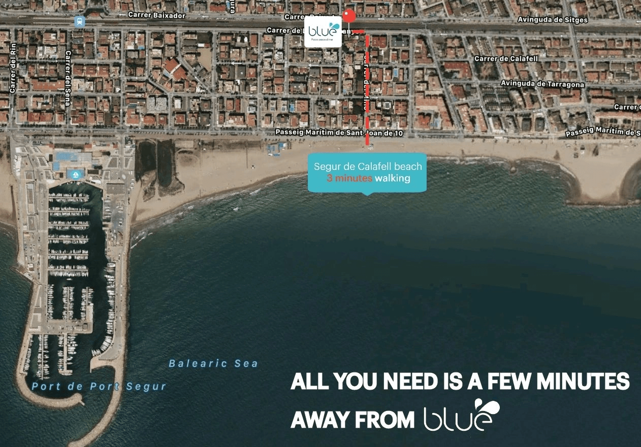 New apartments next to the sea in Segur de Calafell