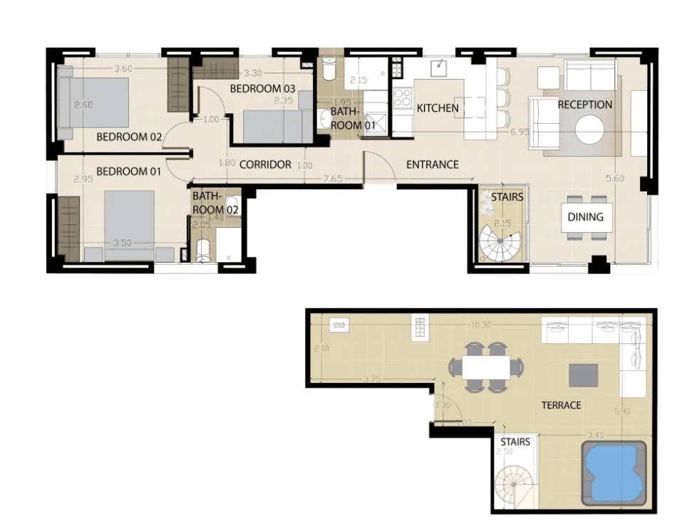 New apartments next to the sea in Segur de Calafell