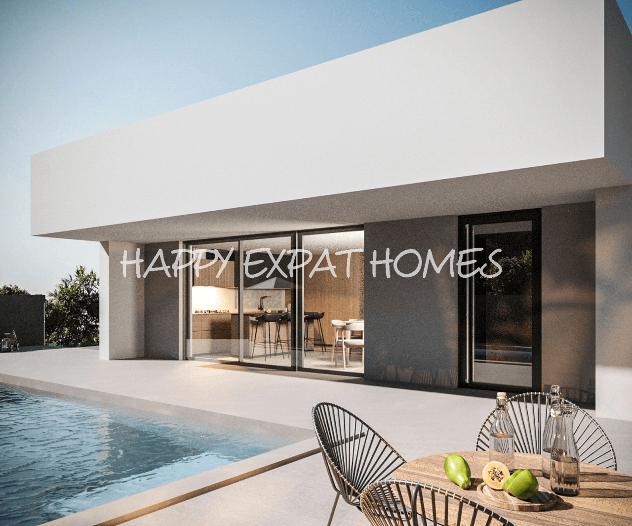 Unfinished Passive House  Villa with Pool & 3-Car Garage – Mas Alba