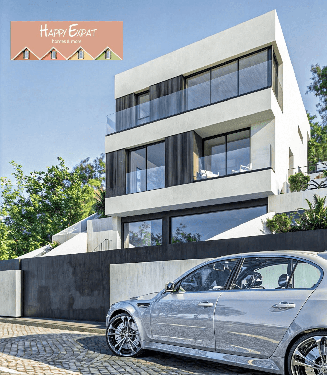 Unfinished Passive House  Villa with Pool & 3-Car Garage – Mas Alba