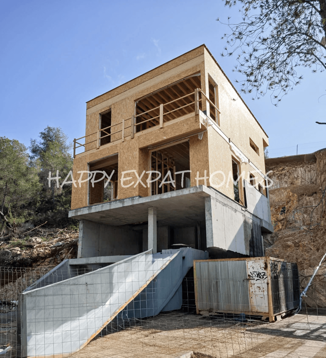 Unfinished Passive House  Villa with Pool & 3-Car Garage – Mas Alba