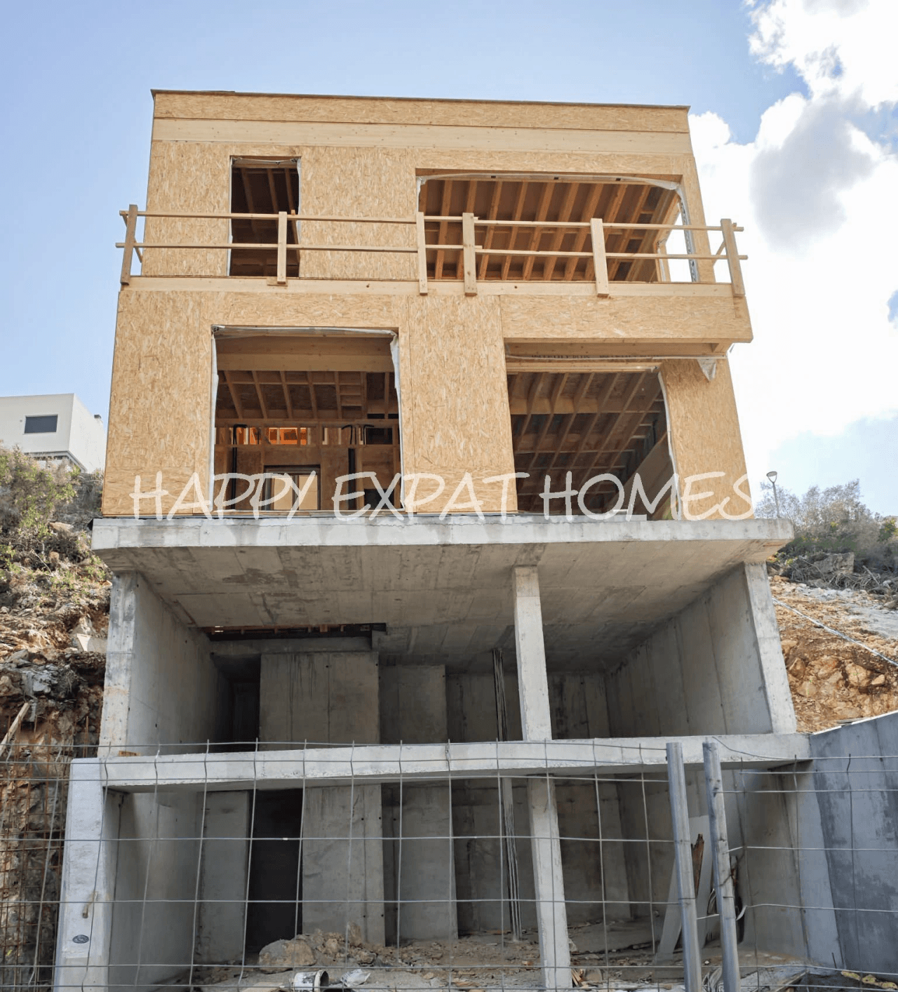 Unfinished Passive House  Villa with Pool & 3-Car Garage – Mas Alba
