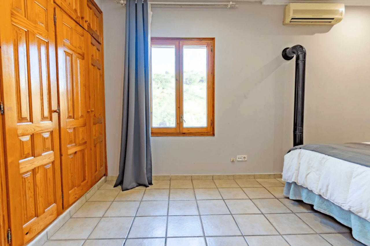 Charming country house with pool and sea views next to Plana Novella, surrounded by nature