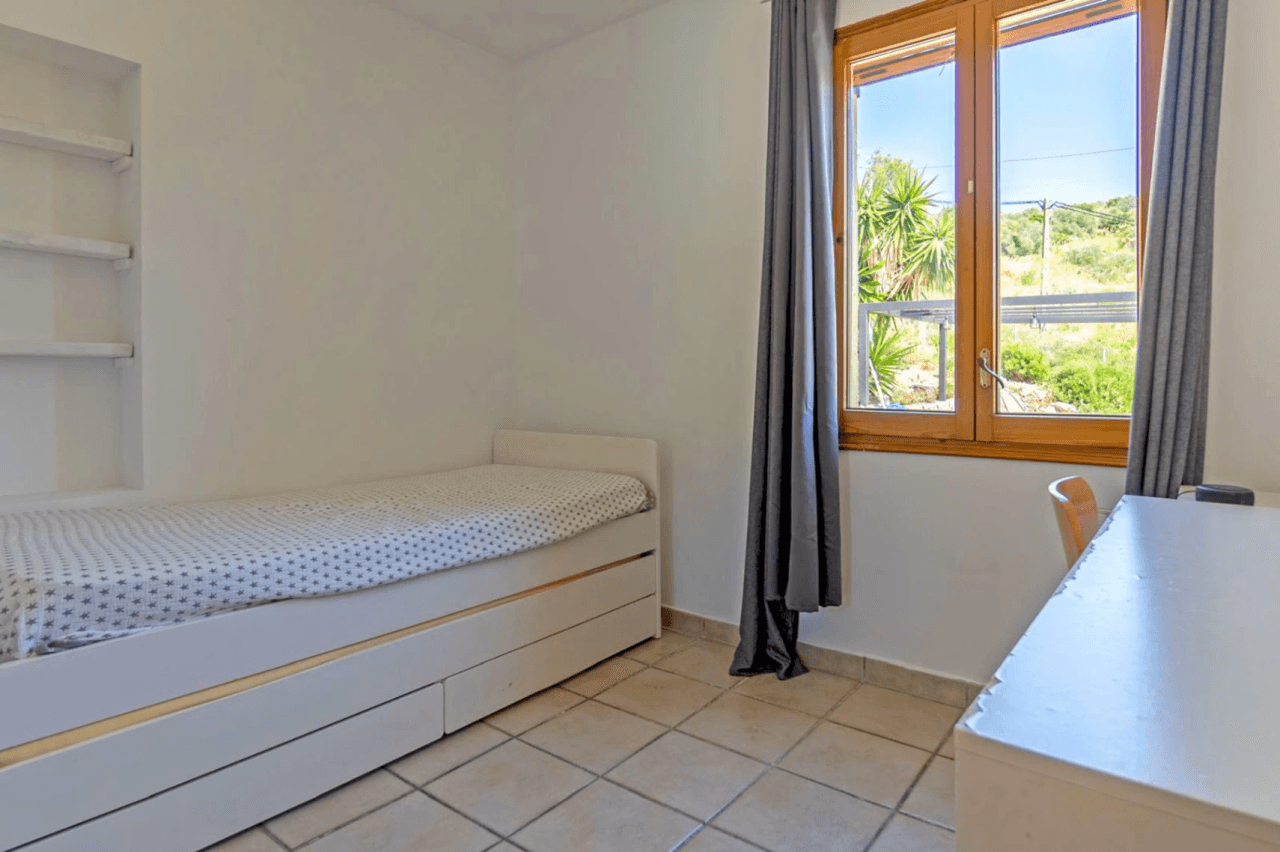 Charming country house with pool and sea views next to Plana Novella, surrounded by nature