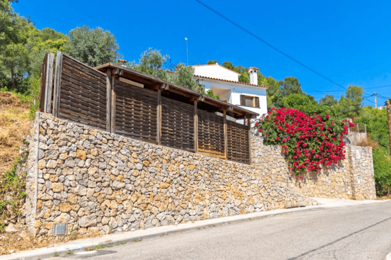Charming country house with pool and sea views next to Plana Novella, surrounded by nature