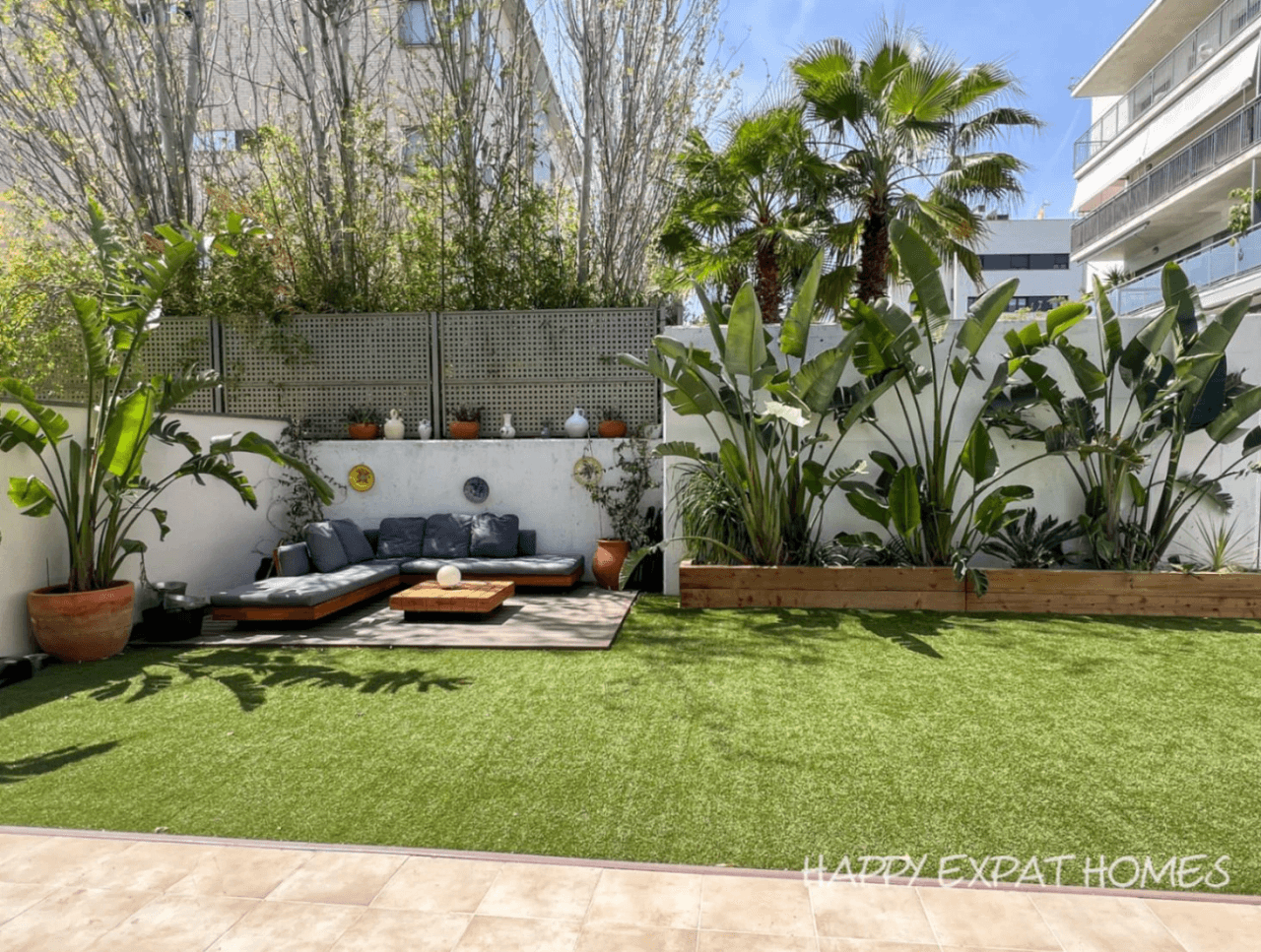 Uniek appartement in La Plana (Sitges) met 205m2 privé tuin
