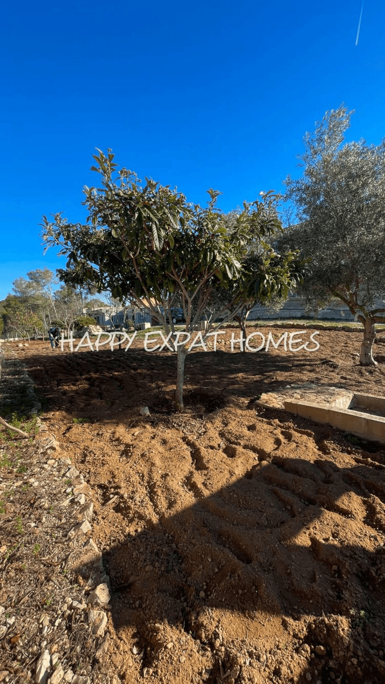 Lovely flat plot with stunning views of the mountains