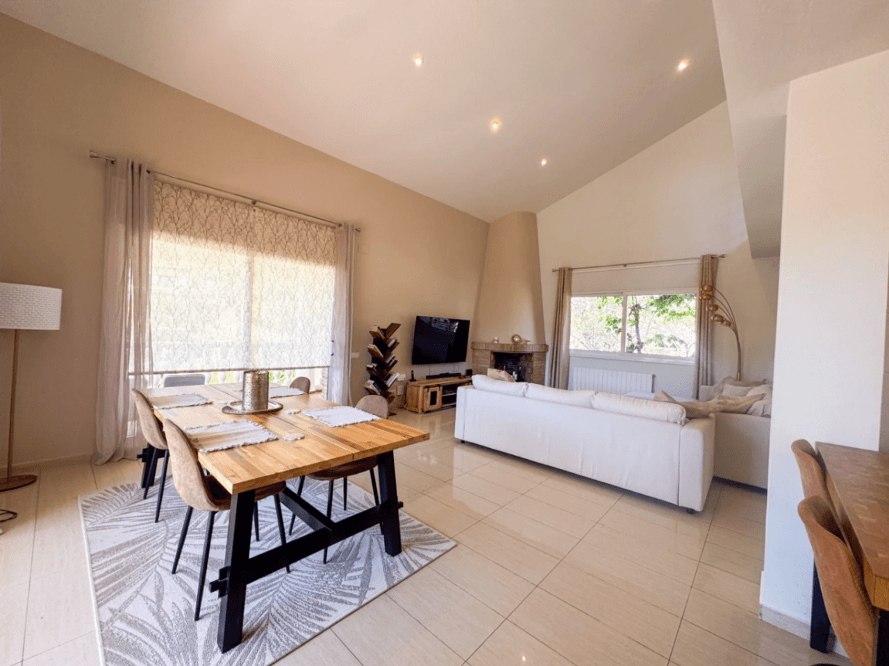 Bright and Spacious Villa with Pool, Garden, and Outdoor Living Areas in Olivella