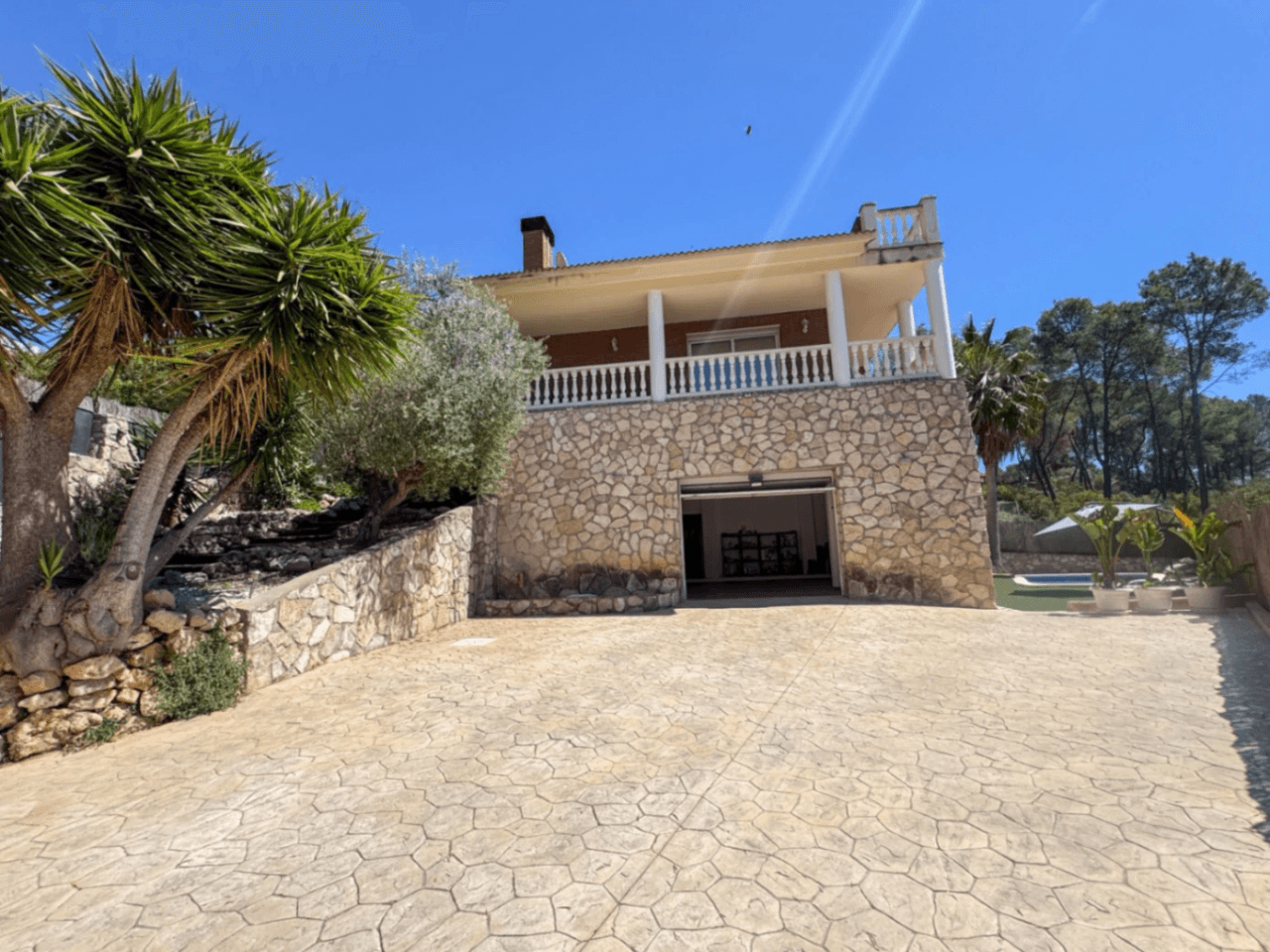 Bright and Spacious Villa with Pool, Garden, and Outdoor Living Areas in Olivella