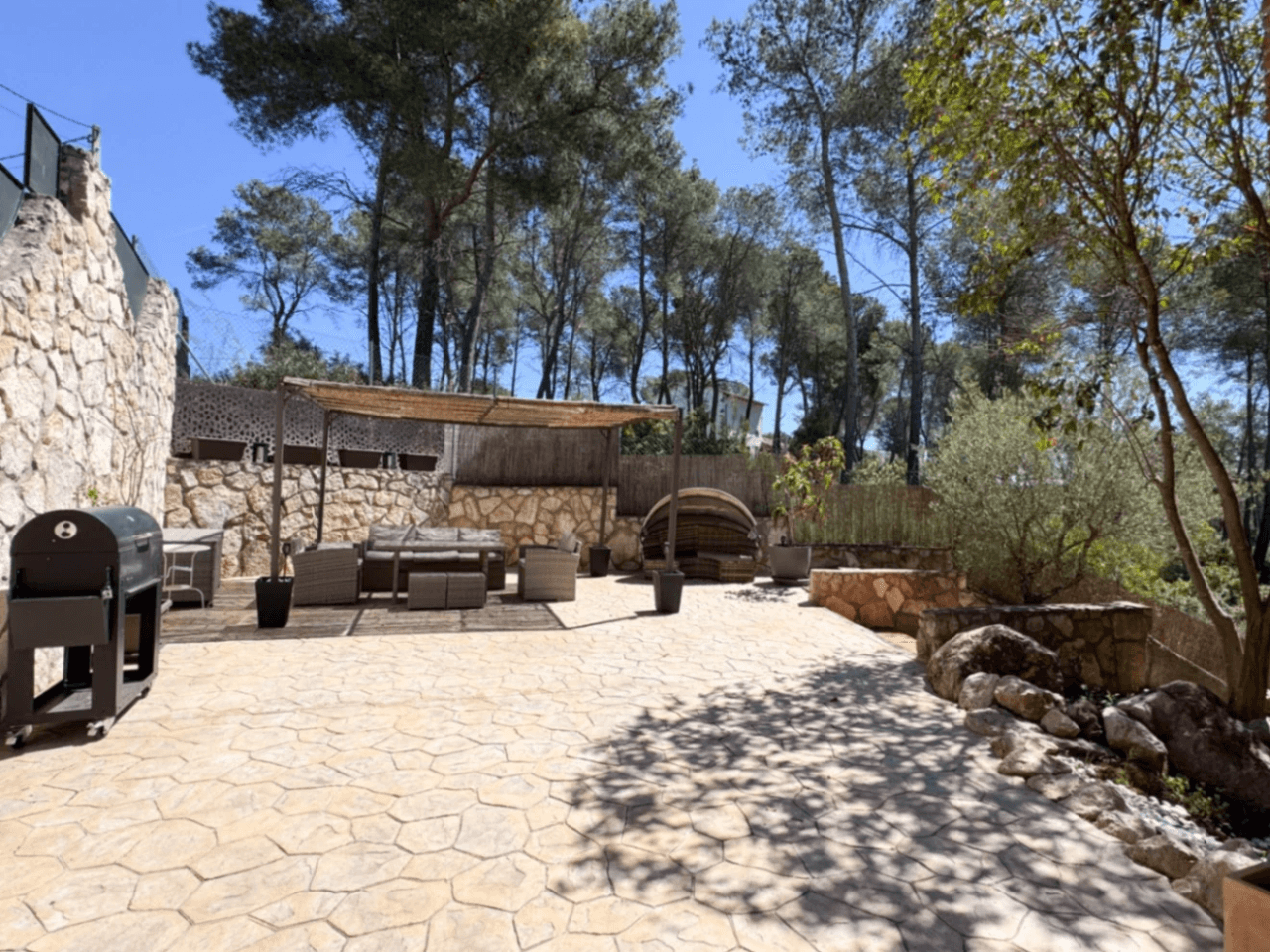Bright and Spacious Villa with Pool, Garden, and Outdoor Living Areas in Olivella