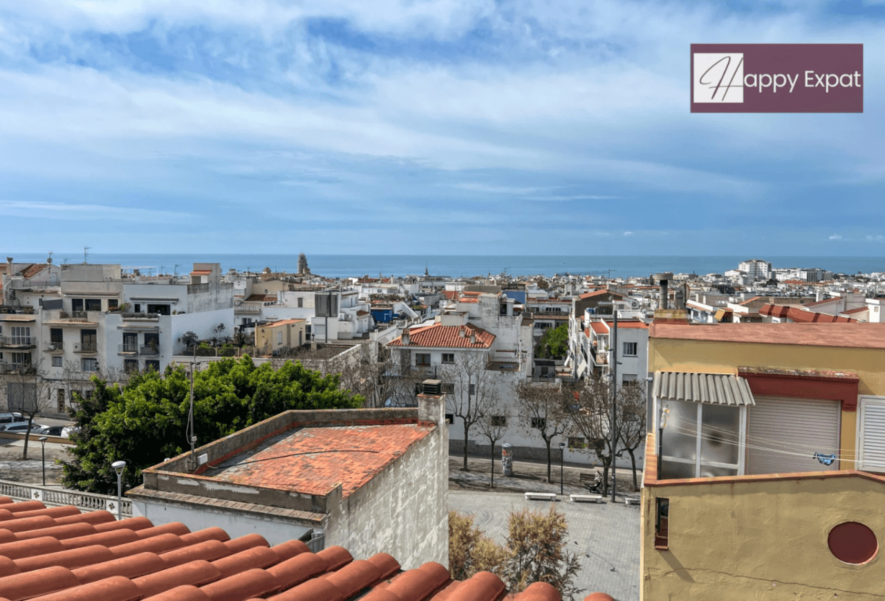 Zolder duplex met geweldig uitzicht in Sitges