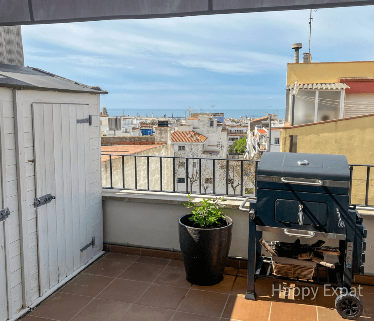 Zolder duplex met geweldig uitzicht in Sitges