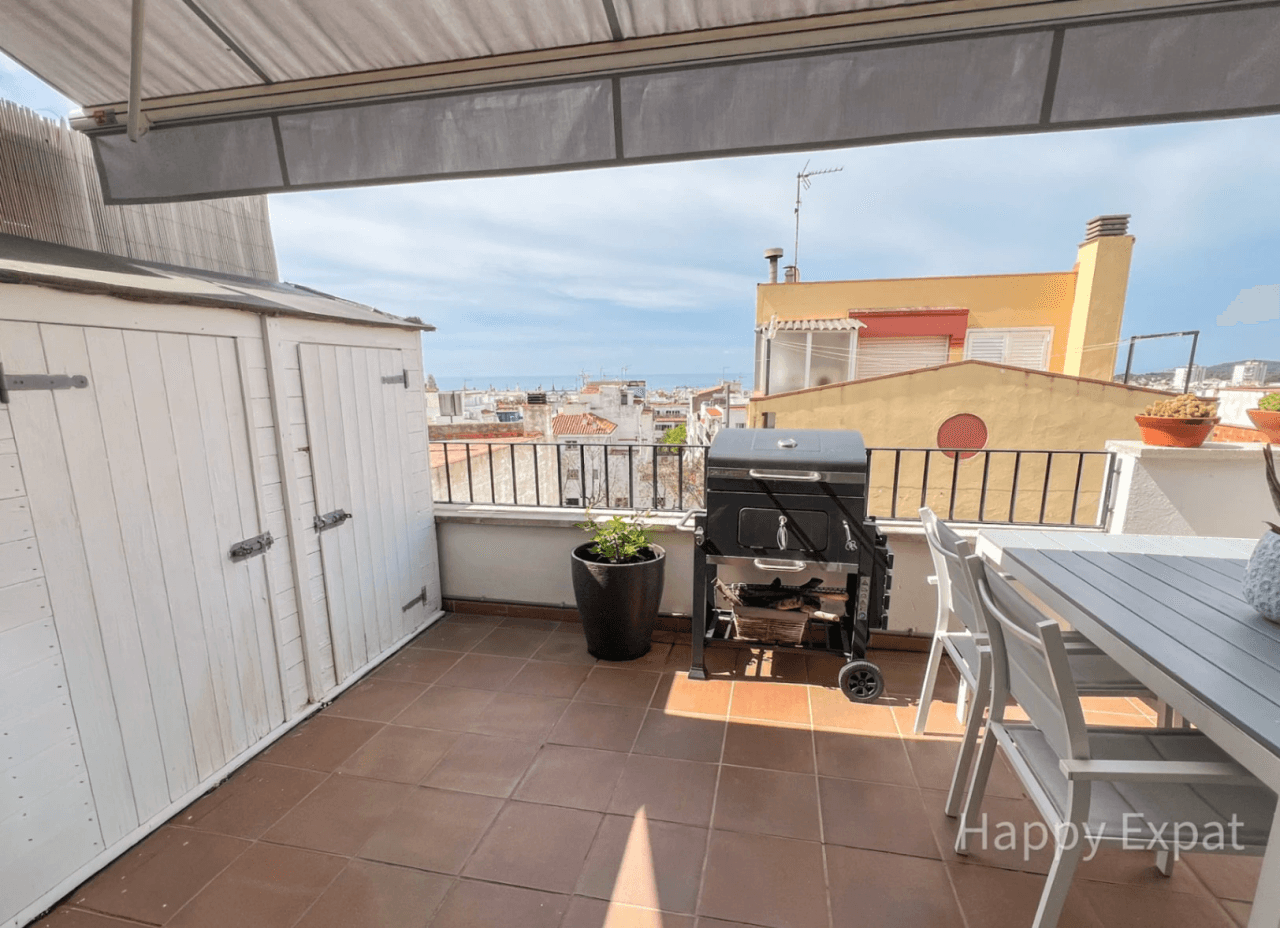 Attic Duplex with great views in Sitges