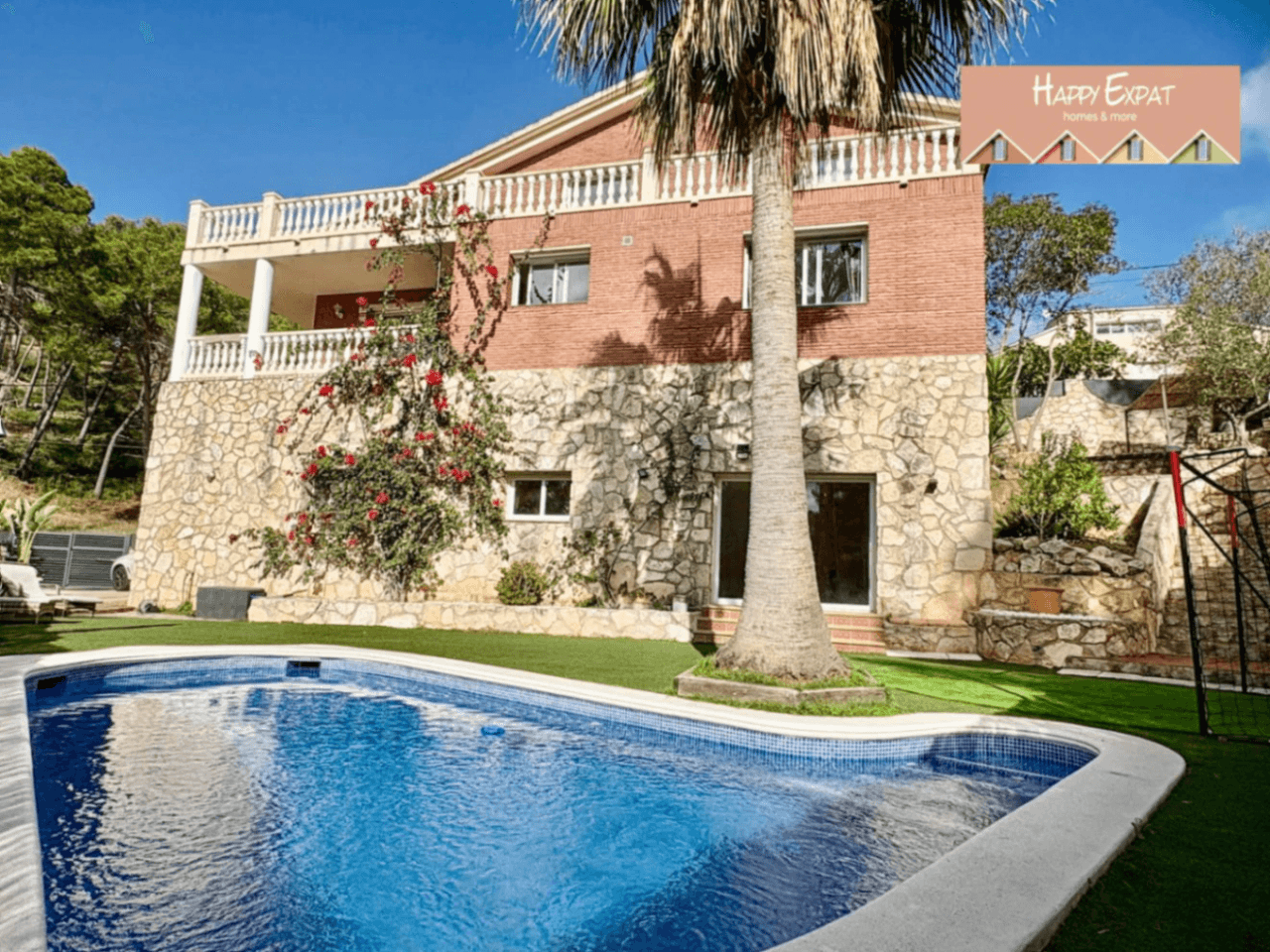 Bright and Spacious Villa with Pool, Garden, and Outdoor Living Areas in Olivella