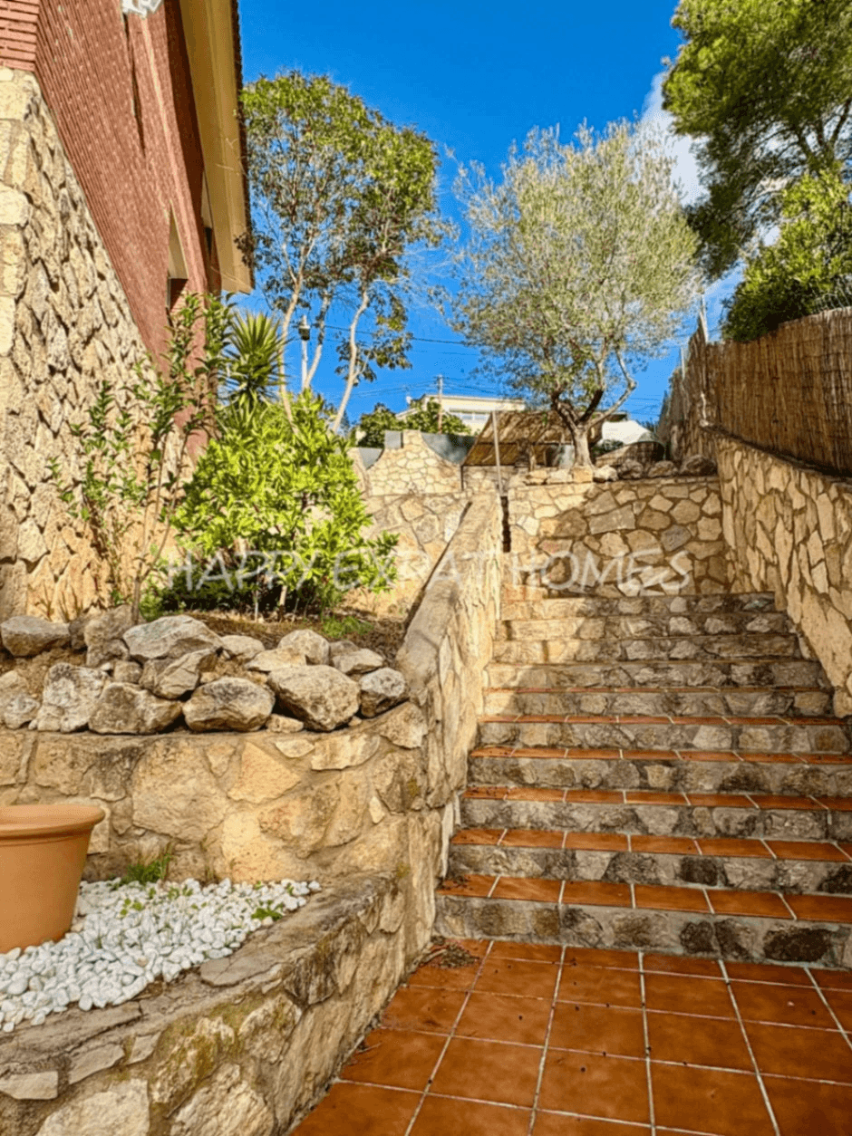 Bright and Spacious Villa with Pool, Garden, and Outdoor Living Areas in Olivella