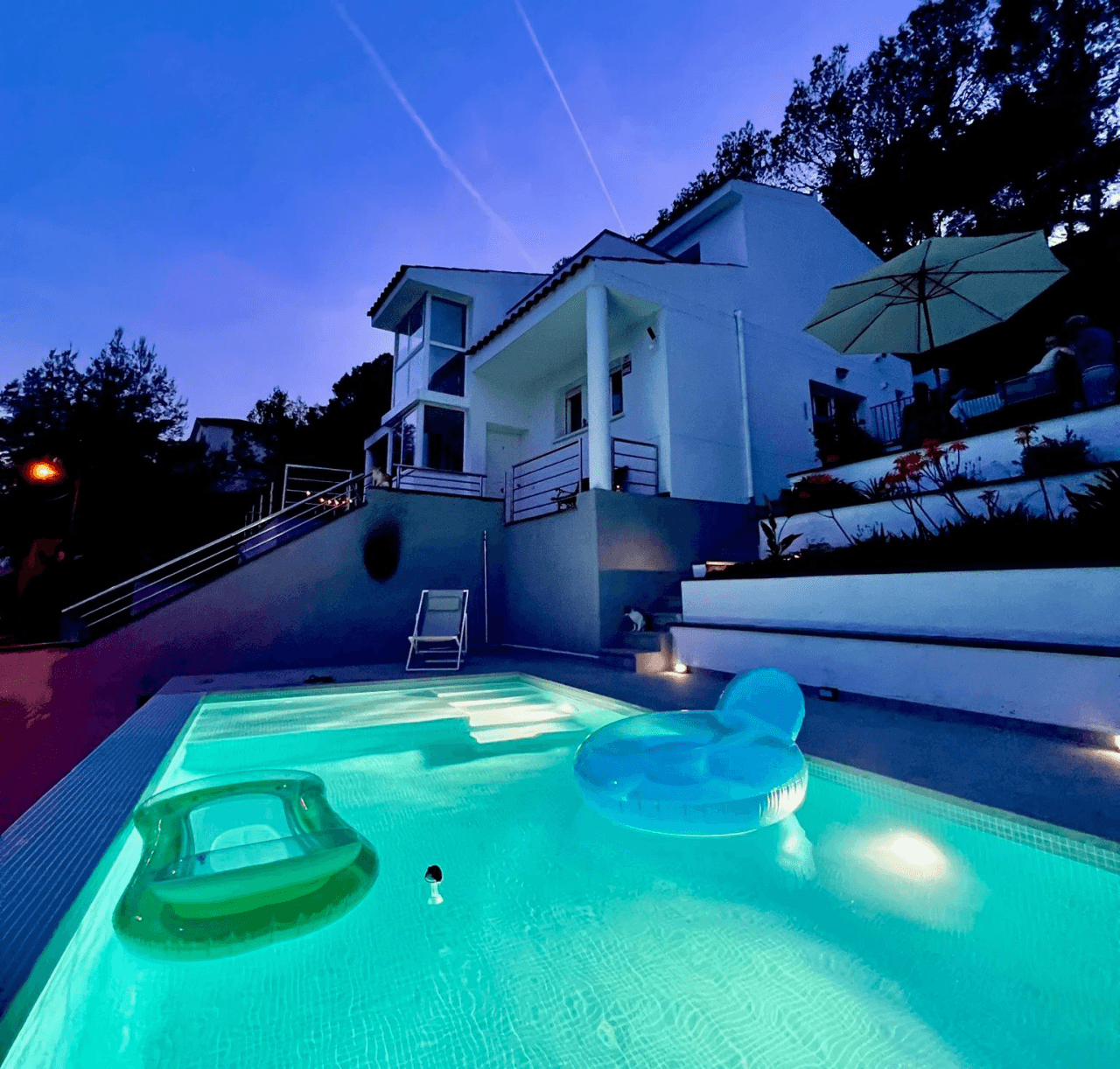 Villa with pool near Sitges close to schools, restaurants and stores