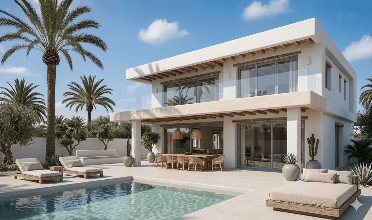 Exclusive Plot with Approved Luxury Villa Project and Sea Views in Sitges