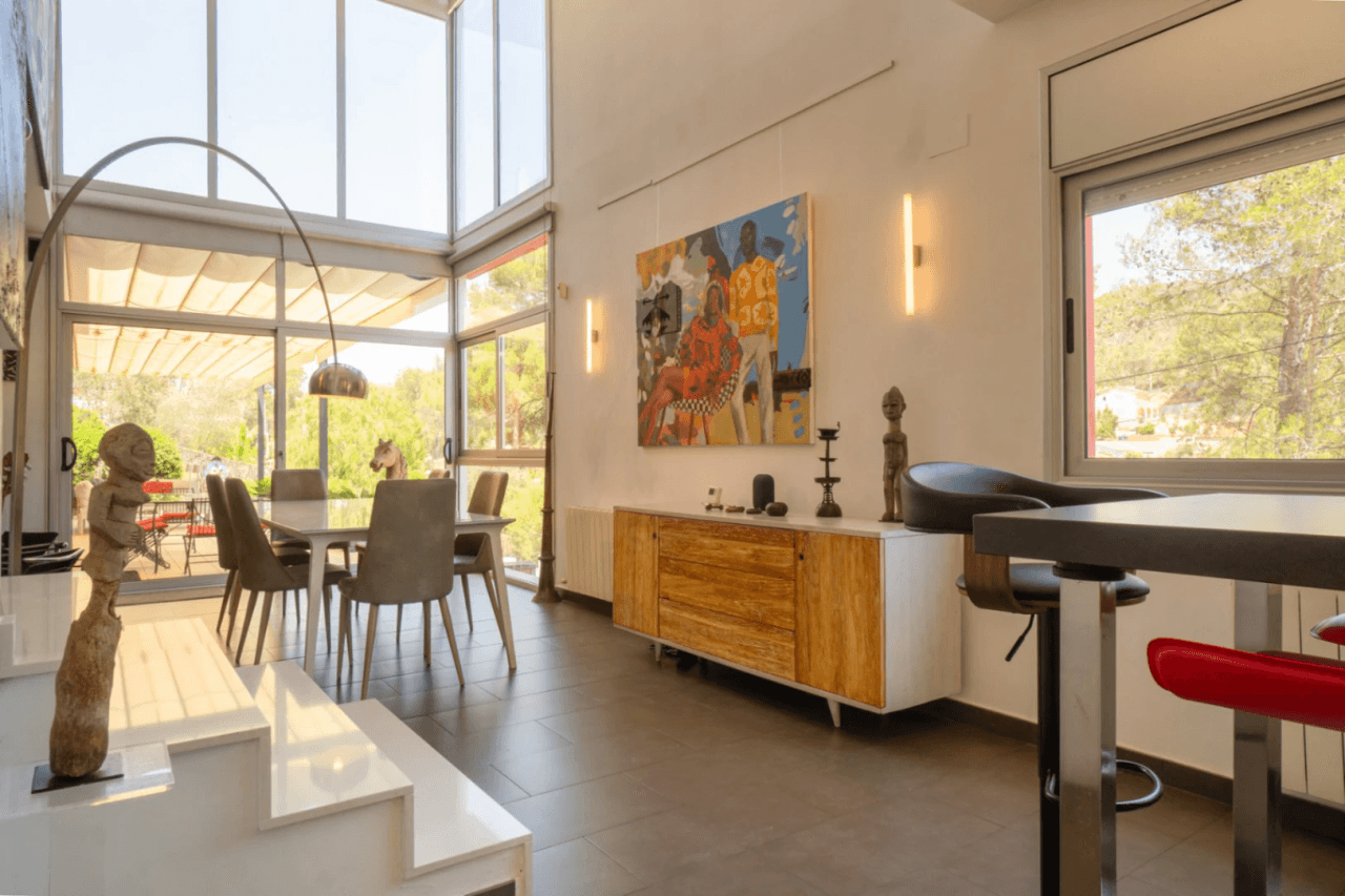 Contemporary Villa with Panoramic Nature Views in Sitges Hills, Olivella