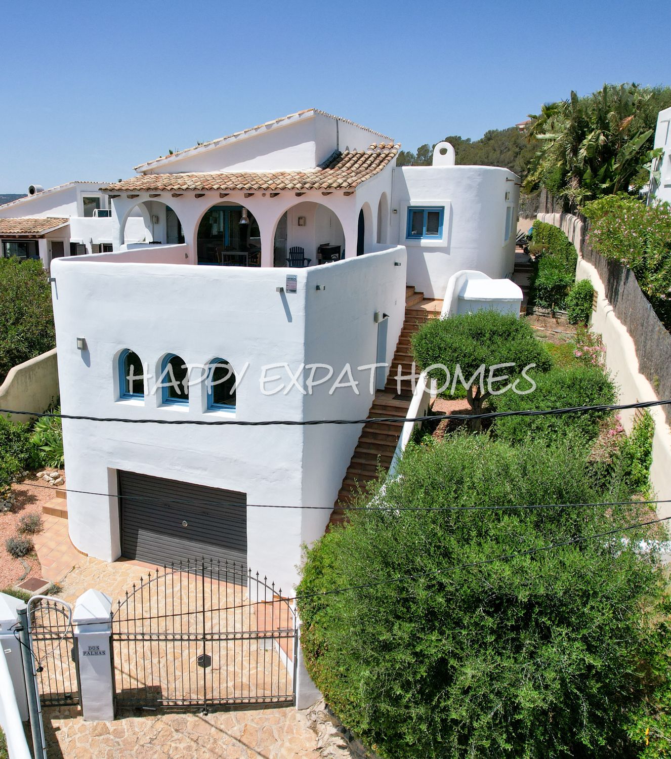 Gorgeous Ibiza style villa in the Sitges hills